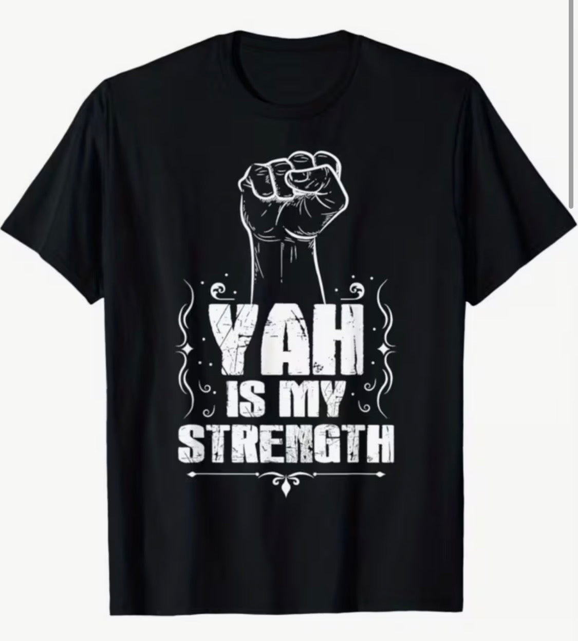 100% Cotton T-Shirt - YAH is my Strength