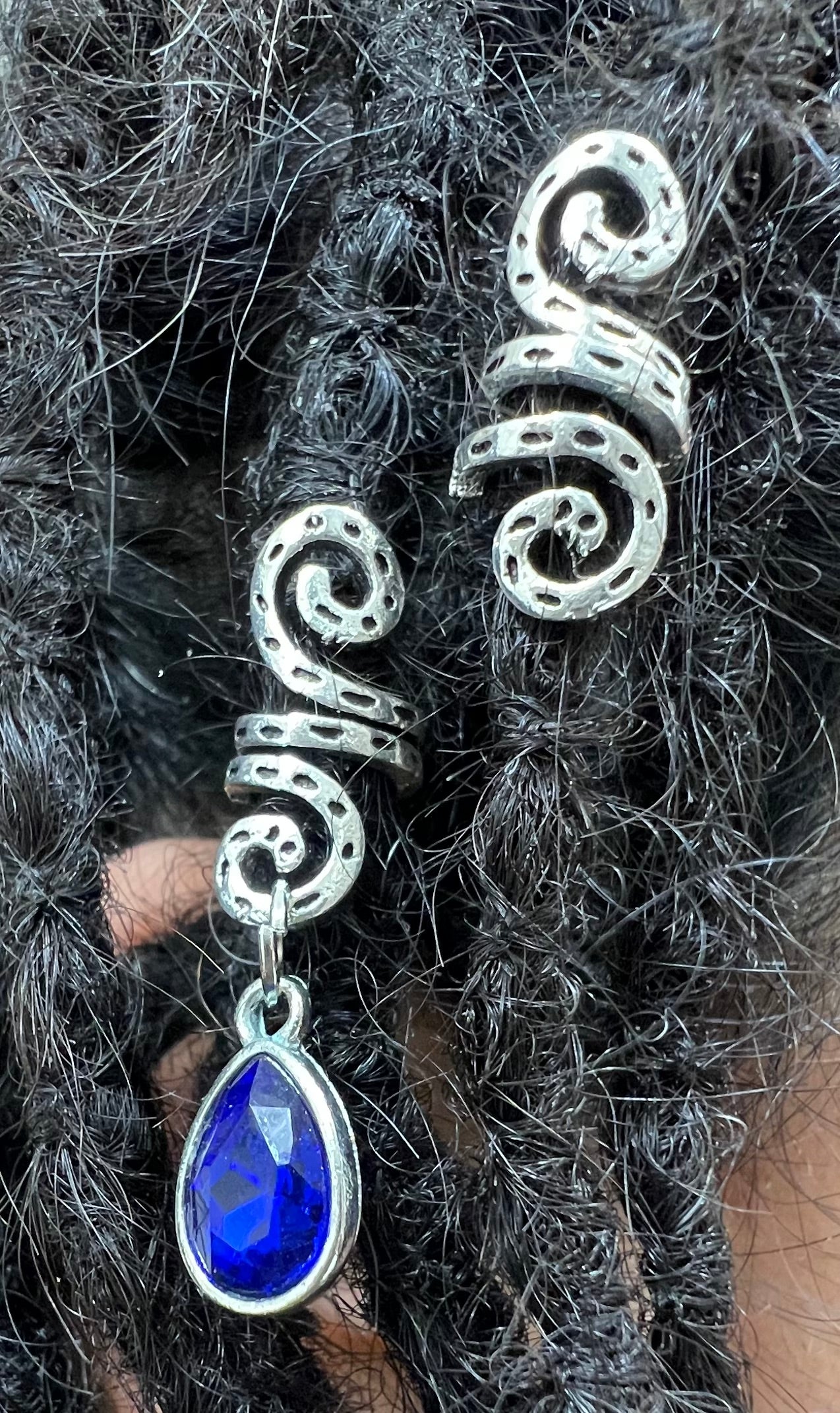 Jewelry for Locs - Silver